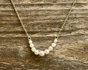 Regal Pearl Necklace Set